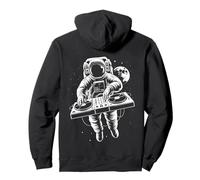DJ Astronauta, Infinito y más allá, música, diseño Blanco, diversión Sudadera con Capucha