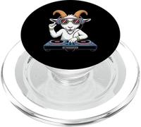 Dj Cabra Con Audífonos y Mezcladora PopSockets PopGrip para MagSafe