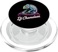 Dj Camaleón Divertido Animal Musical PopSockets PopGrip para MagSafe