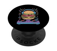 Dj Comida Escucha Tu Sabor Música PopSockets PopGrip Adhesivo