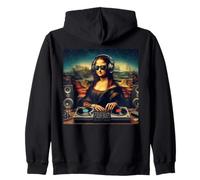 DJ de Mona Lisa Sudadera con Capucha