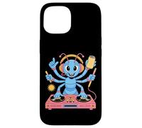 Dj Escarabajo Azul Música Divertida Carcasa para iPhone 15