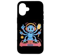 Dj Escarabajo Azul Música Divertida Carcasa para iPhone 16