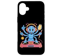 Dj Escarabajo Azul Música Divertida Carcasa para iPhone 16 Plus