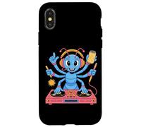 Dj Escarabajo Azul Música Divertida Carcasa para iPhone X/XS