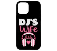 DJ Esposa Auriculares Música Novia Techno Sintetizador Carcasa para iPhone 12 Pro Max