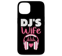 DJ Esposa Auriculares Música Novia Techno Sintetizador Carcasa para iPhone 13