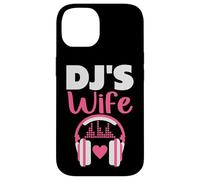 DJ Esposa Auriculares Música Novia Techno Sintetizador Carcasa para iPhone 14