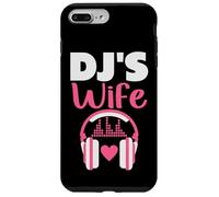 DJ Esposa Auriculares Música Novia Techno Sintetizador Carcasa para iPhone 7 Plus/8 Plus