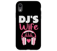 DJ Esposa Auriculares Música Novia Techno Sintetizador Carcasa para iPhone XR