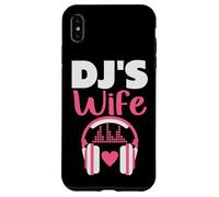 DJ Esposa Auriculares Música Novia Techno Sintetizador Carcasa para iPhone XS Max