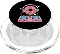 Dj Food Donut Con Audífonos Y Mezclador PopSockets PopGrip para MagSafe
