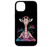 DJ Giraffe Funny Música DJ Jirafa Carcasa para iPhone 14 Plus