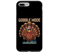 DJ Gobble Mode Turquía Fiesta de Acción de Gracias Vibes Carcasa para iPhone 7 Plus/8 Plus
