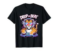 Dj Grita Drop The Beat Tigre Camiseta