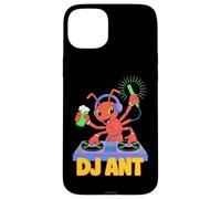 DJ Hormiga Fiesta Animada Con DJ Ant Carcasa para iPhone 15 Plus
