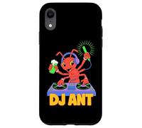 DJ Hormiga Fiesta Animada Con DJ Ant Carcasa para iPhone XR
