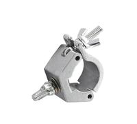 Dj Light Clamps - 3-3.6cm/1.18-1.42 Inches Heavy Duty Aluminum Alloy Swivel Lighting Clamp | Multifunctional Light Clamp, Lightweight Stage Lighting Accessories For 30-36mm Pipes,