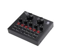 DJ Mixer Soundboard, Streaming Sound Card, Voice Changer Effects, Home Studio Mixer, Sound Card for Singing, Audio Equipment Wireless, Professional DJ Mixer, Streaming Audio Effects, Live Studio Sound