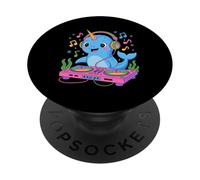 Dj Narval Fiesta Musical Oceánica Simpática PopSockets PopGrip Adhesivo