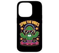 Dj Planta Spin The Vibes Música Carcasa para iPhone 14 Pro