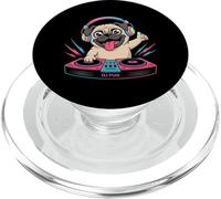 Dj Pug Mezclador Musical Divertido PopSockets PopGrip para MagSafe
