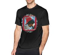 DJ Quik Safe & Sound Men's Short Sleeve Cotton T-Shirt Funny tee Black (Medium)