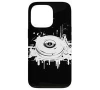 DJ Record Sketch EDM Disc Jockey Carcasa para iPhone 13 Pro