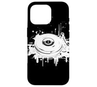 DJ Record Sketch EDM Disc Jockey Carcasa para iPhone 16 Pro