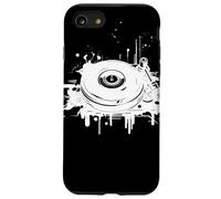 DJ Record Sketch EDM Disc Jockey Carcasa para iPhone SE (2020) / 7/8