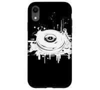 DJ Record Sketch EDM Disc Jockey Carcasa para iPhone XR