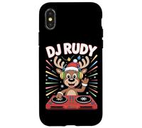 Dj Rudy Navidad Dj Reno Festivo Carcasa para iPhone X/XS