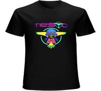 DJ Tiesto - Trance House Music Variant Logo Herren Schwarz G Star Funny T Shirts for Men bis Black L