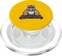 DJ Tiger Gafas de Sol - Urban Streetwear Dance Music PopSockets PopGrip para MagSafe