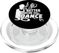 DJ - Tocadiscos Notas Musicales House Techno PopSockets PopGrip para MagSafe