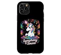 Dj Unicornio Symphony Of Sound Melodía Mágica Carcasa para iPhone 11 Pro