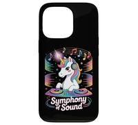 Dj Unicornio Symphony Of Sound Melodía Mágica Carcasa para iPhone 13 Pro
