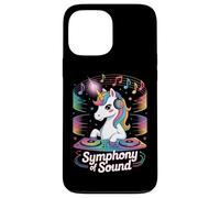 Dj Unicornio Symphony Of Sound Melodía Mágica Carcasa para iPhone 13 Pro Max
