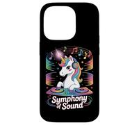 Dj Unicornio Symphony Of Sound Melodía Mágica Carcasa para iPhone 14 Pro