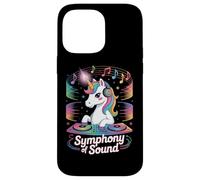 Dj Unicornio Symphony Of Sound Melodía Mágica Carcasa para iPhone 14 Pro Max