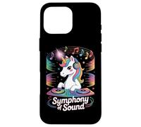 Dj Unicornio Symphony Of Sound Melodía Mágica Carcasa para iPhone 16 Pro Max