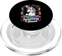 Dj Unicornio Symphony Of Sound Melodía Mágica PopSockets PopGrip para MagSafe