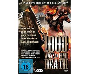 Django - Stagecoach - Dead West - Rios Rache - The Outlaw - Wyoming - 6 Guns - Under Big Trees - 9 Filme - 3 DVDs [Alemania]