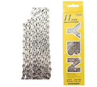 DJC - Cadena de bicicleta de 11 velocidades para bicicleta de carretera MTB con enlace rápido YBN para sistema Shimano Sram y KMC