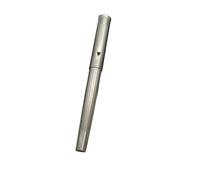DJDLFA Pluma estilográfica colorida de aleación de titanio NO.6 EF/F, punta suave, regalo de escritura para estudiantes de negocios con bolígrafo convertidor (A,cuchillo largo 1,0-1,4 mm)