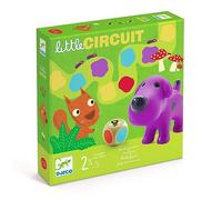 DJECO- Animals,Cat Juegos de acción y reflejosJuegos educativosDJECOJuego Little Circuit, Multicolor, L (15)