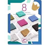 Djeco A&C 8 tampones de Tinta y 1 Limpiador - Chic