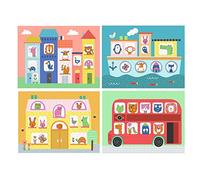 Djeco A&C Dibujos para Colorear Calcar es un Arte