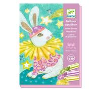 Djeco A&C- LGA Glitter Boards Carnival of Juegos de Habilidad, Multicolor, Mittel (39524)