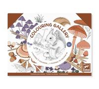 Djeco A&C Pósters para Colorear Colouring Gallery Naturaleza